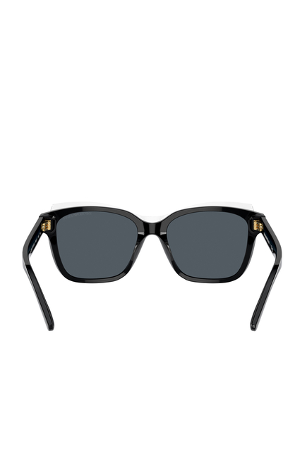 نظارة شمسية بيلو بإطار بتصميم عين القطة
